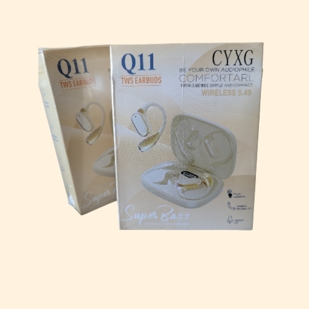 Q11 Wireless Earbuds - Cream